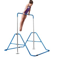 Gymnastikstange Kinder, Faltbare Reckstange höhenverstellbar 90-130 cm
