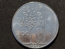 Italien 100 Lire 1989 STG