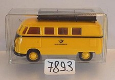 Brekina 1/87 Volkswagen Bulli VW T1a Bus mit Dachgepäckträger DBP #7893