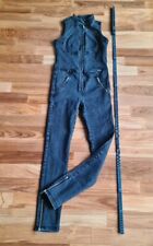 Super Diesel Jeans OVERALL schwarzgrau Stretch xs 158 Viele Details RV⚫️⚓️