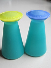 Tupperware Junge Welle Salz- und Pfefferstreuer, wie neu, Tupper