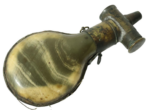Altes pulverhorn pulverflasche - altes,