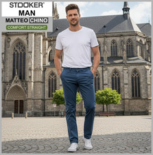 STOOKER MATTEO CHINO | blue