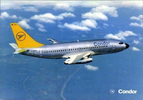 Passagierflugzeug condor - ak,