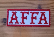 Hells Angels Patch "AFFA" = "ANGELS FOREVER FOREVER ANGELS"