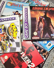 Nintendo Gameboy Advance Riesen Spiele Auswahl GBA Module und OVP Games