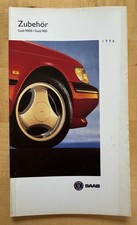 Zubehör Katalog Saab 900 9000