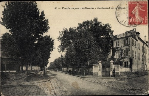 Fontenay aux roses hauts de - roses,