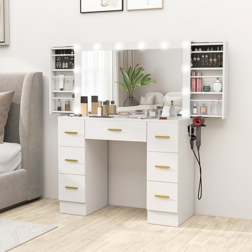 Schminktisch mit led leuchten - schminktisch,