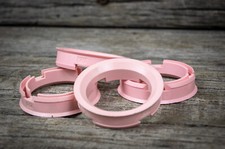 4x Zentrierringe 72,6 auf 57,1