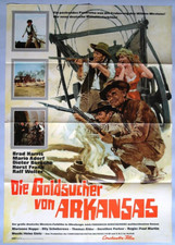 P06 Kinoplakat - Die Goldsucher von Arkansas -  Mario Adorf/ Brad Harris 1964