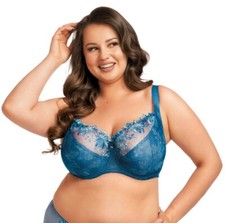 Bügel BH blau große Größen