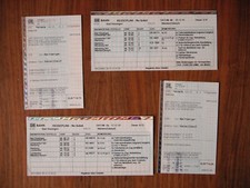 2 Fahrkarten mit Reiseplänen DB AG Bad Kissingen--Weiden(Oberpf) Dezember 2015