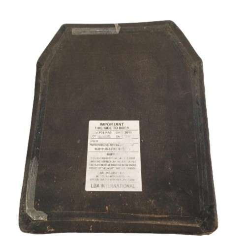 Ballistic plate curved body - curved,