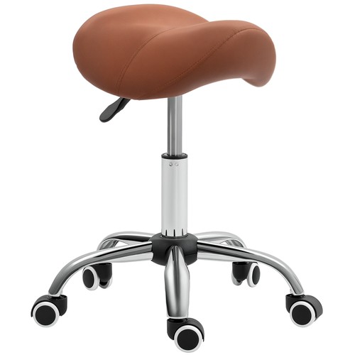 Homcom leder sattelhocker - pu,