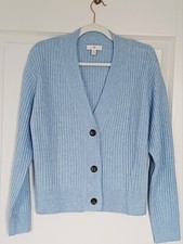 Hellblaue Strickjacke von H&M, Gr. S, wie NEU