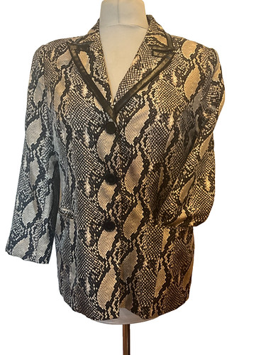 Seiden blazer mehrfarbig - seiden-blazer, gr