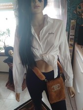 Braune Fell Umhängetasche Damen