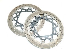 PAAR BREMSSCHEIBEN VORNE 4,5 MM FRONT BRAKE DISC YAMAHA FZ1 FAZ 1000 06-16 N513E