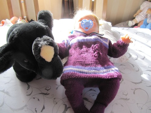 Babypuppe lebensecht cm - ,