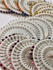 Perlenkopf Anstecknadeln 40