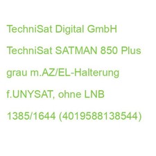 TechniSat SATMAN 850 Plus grau