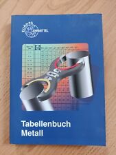 Tabellenbuch Metall • Lehrmittel • Europaverlag 