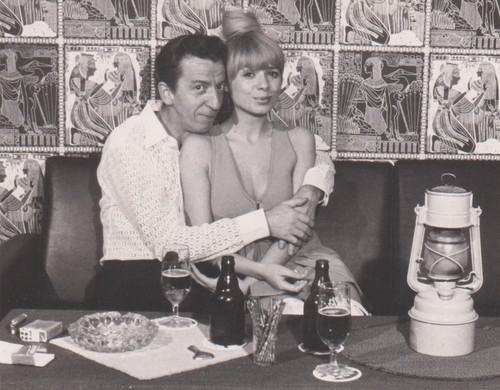 Ingrid steeger foto top - s/w,
