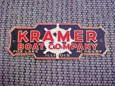 Kramer Rennboot Hydroplane