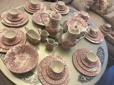 THE HUNTER by MYOTT HAND ENGRAVED PERMANENT COLOURS 1982 Geschirr Set