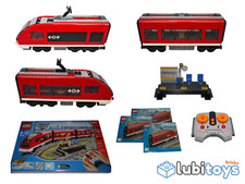 Lego® Eisenbahn RC PF Waggon TRAIN 7938 SET Passagierzug Lok / ENGINE ZUG