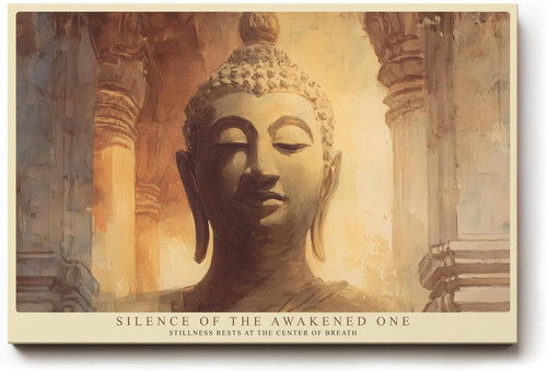 Sinus art wandbild - sinus, buddha
