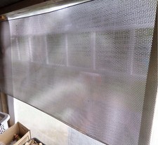 4 m² Alu Lochblech Tafeln Alu 1000x2000 - 2 Stück a 2 m² nur Abholung