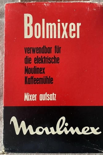 Vintage moulinex bolmixer aus - vintage,