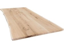 Tischplatte Eiche massiv mit