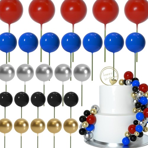 Tortendeko kugeln cake topper - kugeln,