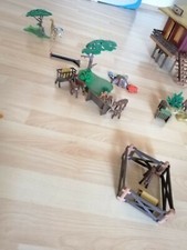 playmobil wildtierstation mit zubehör