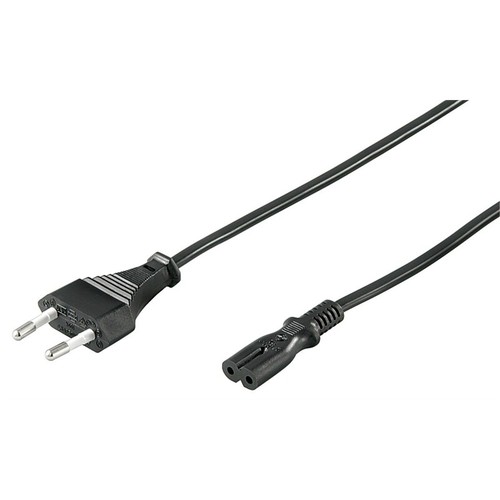Netzkabel 50cm schwarz