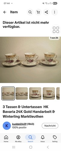 Alte kaffee porzellan set - kaffee, 2