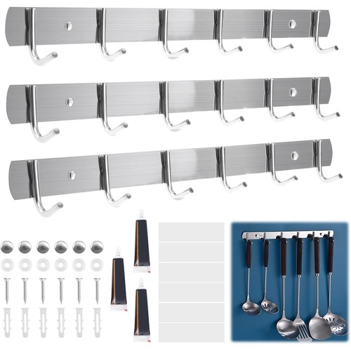Hakenleiste edelstahl wand - edelstahl,