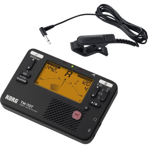 Korg 70t cbk metrotuner - tm-70t,