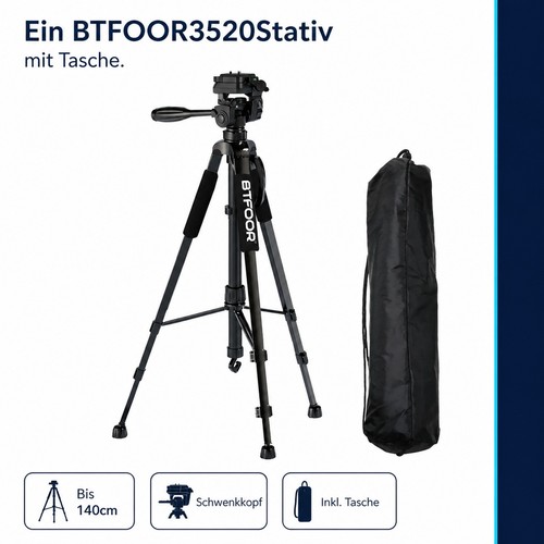Btfoor 3520 kamerastativ 140 - btfoor,