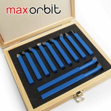 11pc 8,10,12mm Drehmeißel Werkzeugsatz aus Hartmetall, HM-Drehmeißel