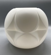 Vintage Glas Lampenschirm Space Age Panton Era 70er Sehr Gut Erhalten