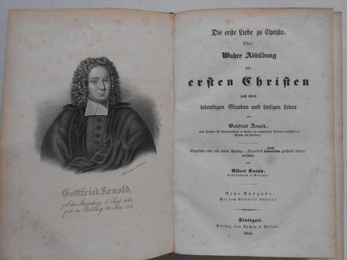 Gottfried arnold die - arnold,