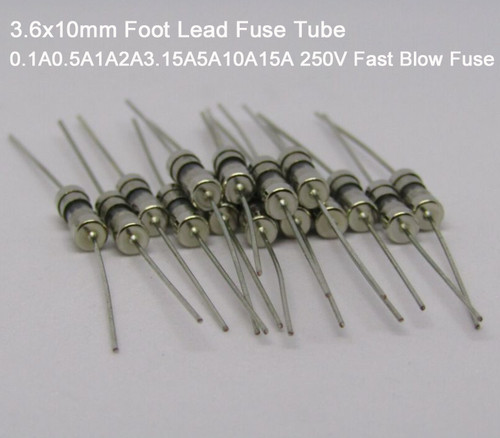 6x10mm fuß blei - 3,6x10mm,