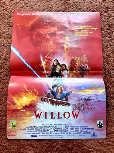 Willow kinoplakat poster - poster, a3