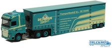 AWM De Haan DAF XF 106 Super Space Cab Tiefbettauflieger 75317