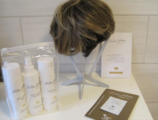 Perücke Damen  braun  mit