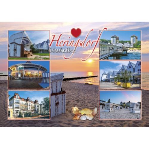 Heringsdorf usedom postkarte - usedom,